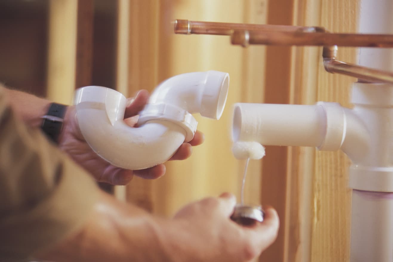 Whole-home repipe with new piping