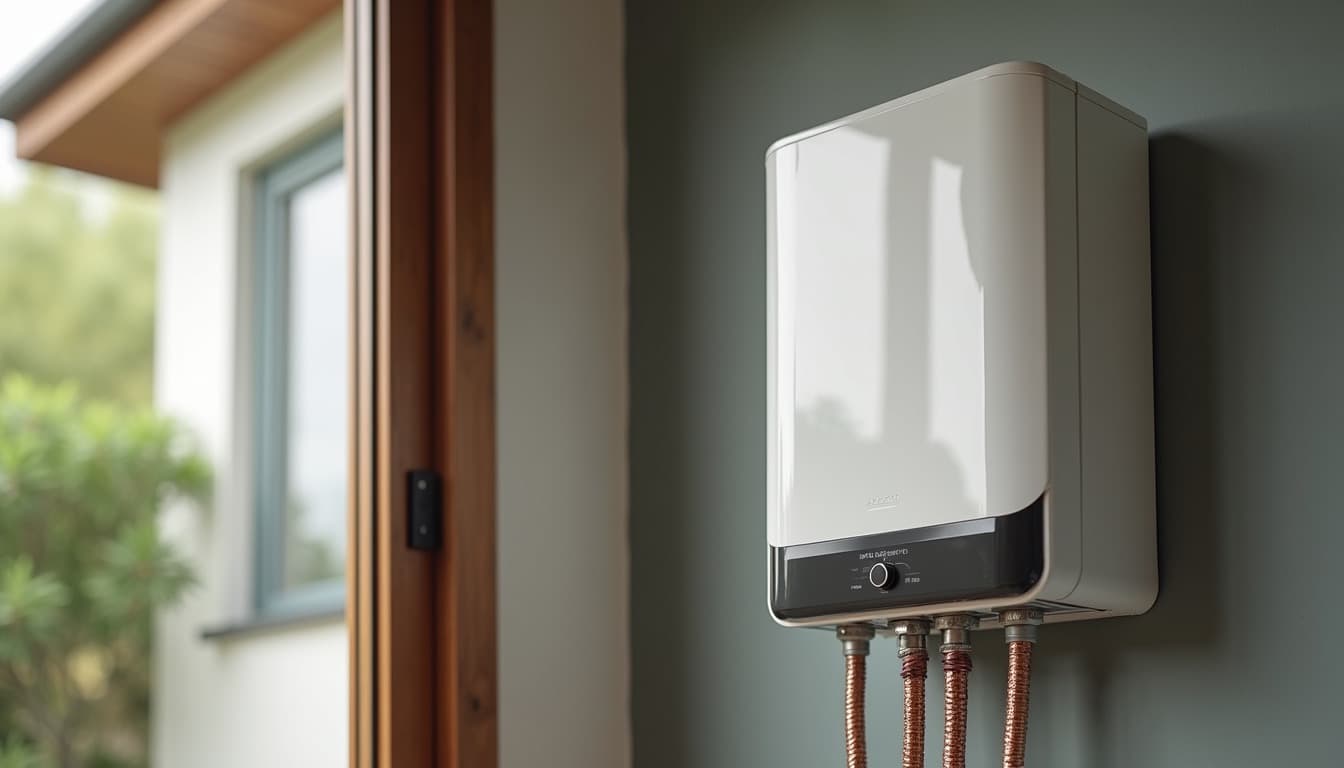 Tankless water heater installation
